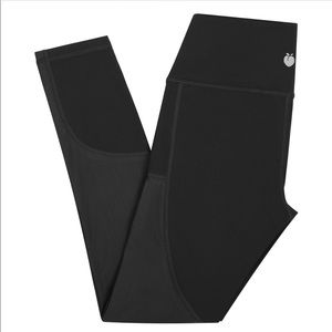 Peep Mesh Pant-Black